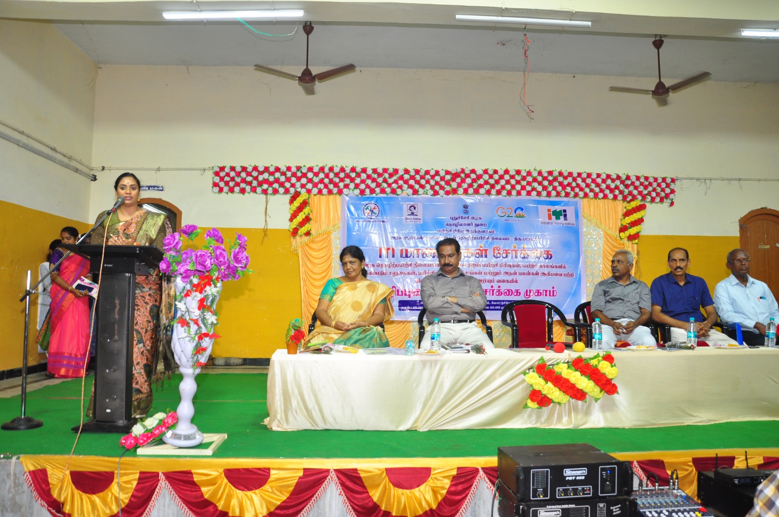 Awareness programme on Admission 2023-24  for ITI Trainees conducted in Kottucherry on 19.06.2023