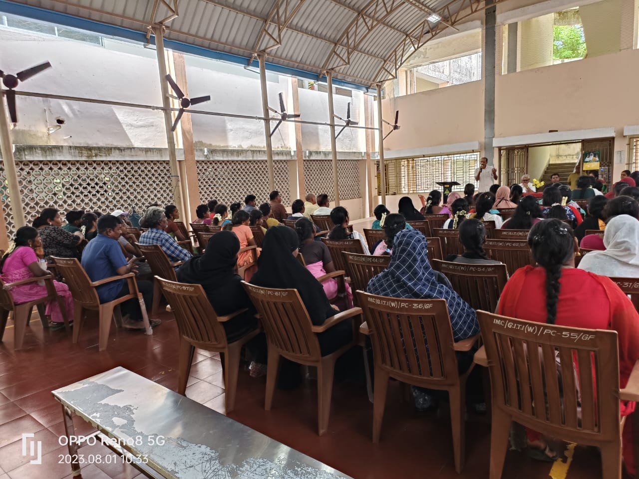 Parents Day Meeting Conducted on 1.08.2023 for the Trainees of Session 2023-24 