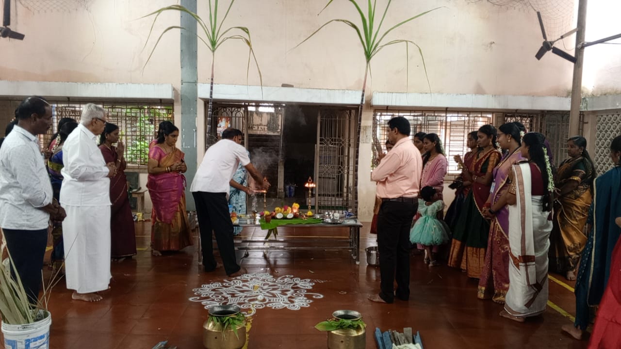 Pongal day celebration on 13.01.2026 in  GITIW, TRP.