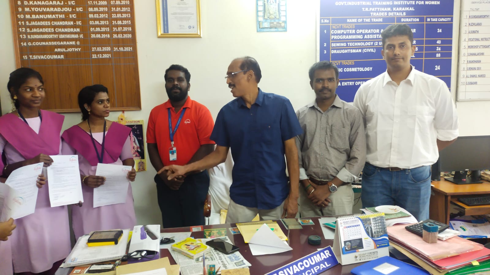 Offer letter issued to the students attending the interview by Yamaha Music India PVT Limited layam Yamaha  